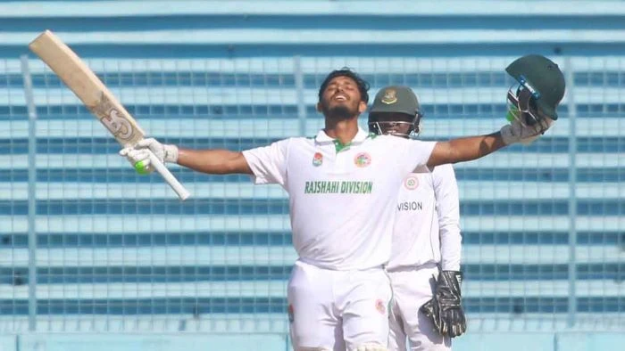 প্রথম খেল‌তে নে‌মেই তা‌মি‌মের সেঞ্চু‌রি, ঢাকা - রাজশাহী ম‌্যাচ ড্র 